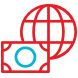 Money and world wide web icon